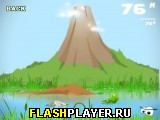 Играть во flash игру Frog Hopper Waveboarding! Игра Прыгающая лягушка - приводнение онлайн