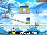 Играть во flash игру Pengu Fish Игра Пингвин и рыба онлайн