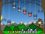 Играть во flash игру Araneo Игра Голодные паучки онлайн