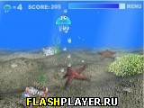 Играть во flash игру Gluttonous Jellyfish Игра Ненасытная медуза онлайн