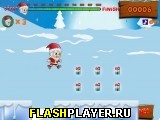 Играть во flash игру Jump Jump Santa Игра Прыгай Санта онлайн
