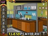 Играть во flash игру Escape from Chemical Laboratory Игра Выход из химической лаборатории онлайн