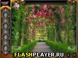 Игра Выход из цветочного сада онлайн