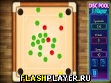 Играть во flash игру Disc Pool 1 Player Игра Дисковый пул онлайн