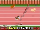 Играть во flash игру Puppy Racer Игра Гонка щенят онлайн