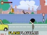 Играть во flash игру Mr. Bean Evicted Игра Мистер Бин – выселение онлайн