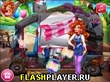 Играть во flash игру Girls Fix It - Jessie's Ice Cream Truck Игра Грузовик мороженого Джесси онлайн