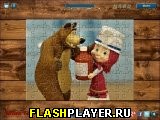 Играть во flash игру Masha and the Bear Play Doctor Игра Маша и Медведь играют в доктора онлайн