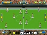 Играть во flash игру Flicking Soccer Игра Футбол щелчками онлайн