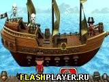 Играть во flash игру Pirate Mayhem Игра Пиратский погром онлайн