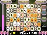 Играть во flash игру Halloween Monster Match Игра Подбор монстров в Хэллоуин онлайн