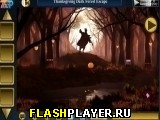Играть во flash игру Thanksgiving Dark Forest Escape Игра Выход из тёмного леса онлайн