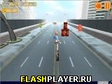 Играть во flash игру Crazy Skater (Real Extreme Girl Skater) Игра Экстремалка на скейте онлайн