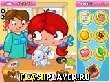 Игра Лентяйничаем в ветеринарной клинике онлайн