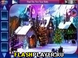 Играть во flash игру New Year Holly Игра Новогодний падуб онлайн