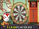 Играть во flash игру Ninja Darts Игра Ниндзя Дартс онлайн