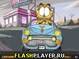 Играть во flash игру Garfield Car Hidden Letters Игра Автомобиль Гарфилда – спрятанные буквы онлайн