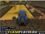 Играть во flash игру Farm Tractor Driver – 3D Parking Игра Водитель трактора – 3Д парковка онлайн