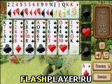 Играть во flash игру Flower Garden Solitaire Игра Пасьянс цветник онлайн