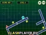 Играть во flash игру Neon Ball Игра Неоновый шарик онлайн