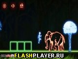 Играть во flash игру Neon Man Игра Неоновый человек онлайн
