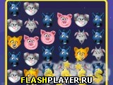 Играть во flash игру Funny Faces Match3 Игра Забавные лица онлайн