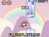 Играть во flash игру Flappy Unicorn Игра Скачущий единорог онлайн