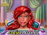 Игра Доктор кожи принцессы русалки онлайн