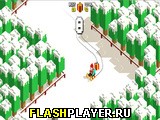 Играть во flash игру Xmas Slope Игра Рождественский склон онлайн