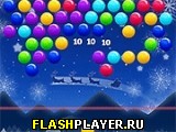 Игра Умные пузырьки – Рождественская версия онлайн