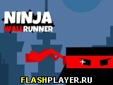 Игра Ниндзя бегущий по стенам онлайн