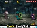 Играть во flash игру Stickman vs Zombies Игра Стикмен против зомби онлайн