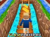 Играть во flash игру Blocky Runner Игра Блочный раннер онлайн
