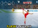 Играть во flash игру Skating Hero Игра Герой на коньках онлайн