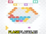 Играть во flash игру HEX Игра Шестигранные кирпичики онлайн