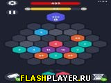 Шестигранная головоломка 2048 - Слияние блоков