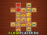 Играть во flash игру Onet Emoji connect Игра Соедините эмодзи онлайн