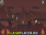 Играть во flash игру Skeleton Knight Игра Рыцарь-скелет онлайн