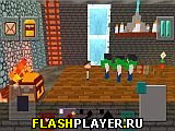 Играть во flash игру Noob vs Pro Challenge Игра Нуб против профи онлайн