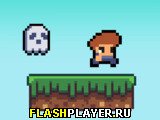 Играть во flash игру Steve on the platform Игра Стив на платформе онлайн
