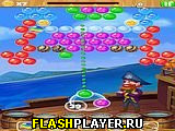 Играть во flash игру Bubble Mania Pirates Игра Мания пузырей – Пираты онлайн