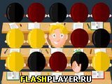 Играть во flash игру Slap the Nerd Игра Шлепни ботаника онлайн