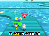 Играть во flash игру Short Path Run 3d Fun Игра Бег по короткой тропинке 3D онлайн