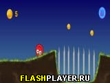 Играть во flash игру RedBall Adventure Игра Приключение красного шара онлайн