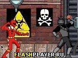 Играть во flash игру Power Rangers : Hot Rescue Игра Пауэр-рейнджерс: Опасное спасение онлайн