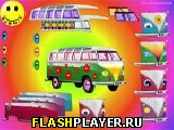 Игра Укрась хиппи-фургон онлайн