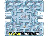 Играть во flash игру Snowmaze Игра Снежный лабиринт онлайн