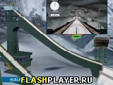 Играть во flash игру NK Sport - Pa Hoppkanten Med Arne Scheie Игра NK Спорт – Прыжки с трамплина онлайн