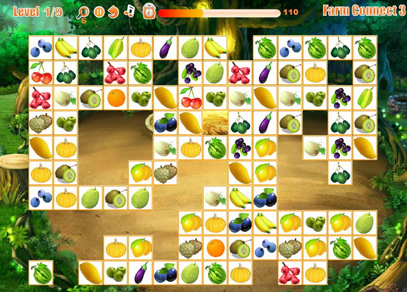 Игры маджонг с фруктами